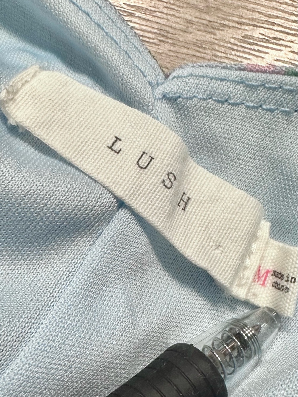 Lush Mesh Ditsy Floral Ruched Tank Top Ruffled - Picture 9 of 14
